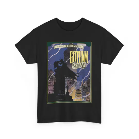 Discover Batman Gotham by Gaslight T-Shirt - Mike Mignola Art - DC Comics 80s Elseworlds