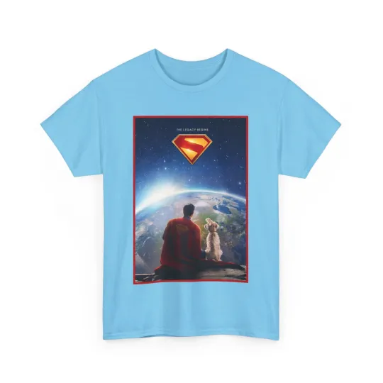 Superman Legacy T-Shirt - 2025 James Gunn Movie - Krypto - David Corenswet - DC