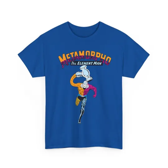 Discover Metamorpho T-Shirt - Jim Aparo Art - DC Comics - Outsiders - New Superman Movie