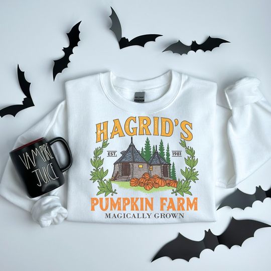 Hagrid's Pumpkin Farm Sweatshirt: Harry Potter Fall Pullover