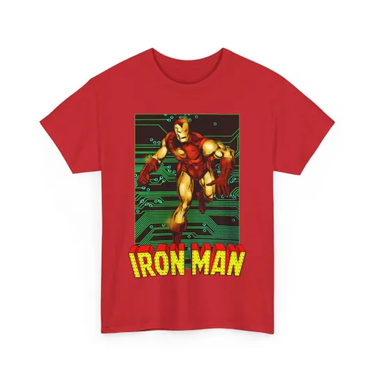 Iron Man T-Shirt - John Byrne Art - Tony Stark - Avengers Leader - Marvel Comics