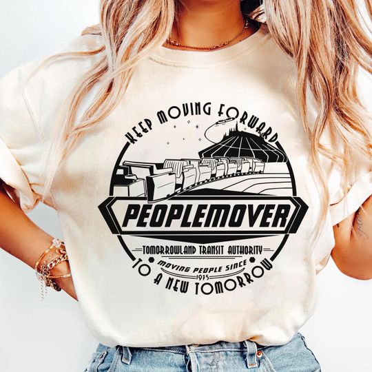 Discover Space Mountain Tomorrowland Shirt, Tomorrowland Magic Kingdom T-shirt, Peoplemover Tee, Disney Space Mountain Shirt, Disneyland Trip Outfits