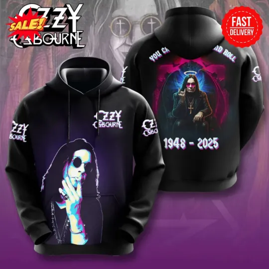 2025 Ozy Osbourne 3D Hoodie Gift For Fan