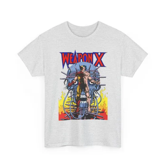 Discover Weapon X T-Shirt - Barry Windsor-Smith Art - Wolverine Origin - Marvel Comics