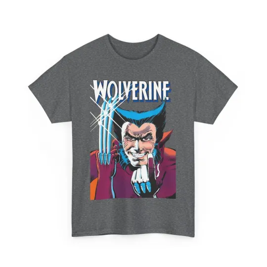 Wolverine T-Shirt - Frank Miller 1982 Cover Art - Marvel Comics - X-Men, Logan