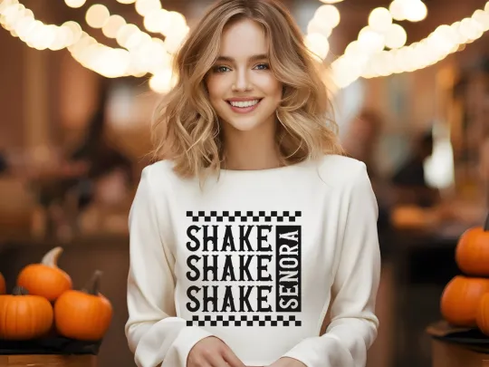 Discover Shake Shake Senora Hoodie Sweatshirt Funny Halloween Spooky Season Movie Gift