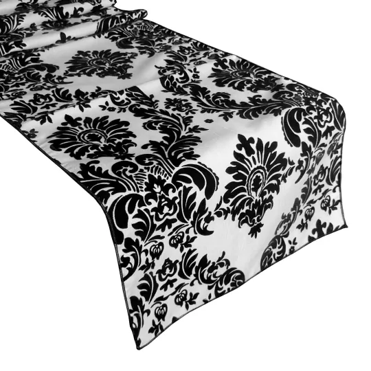 Discover Damask Gothic Table Runner for Weddings and Events — Elegant Home & Living Table Decor