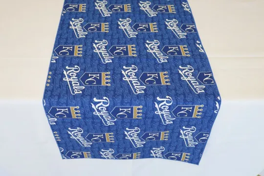 Discover Kansas City Royals Table Runner Sports Baseball Team Party Table Decor