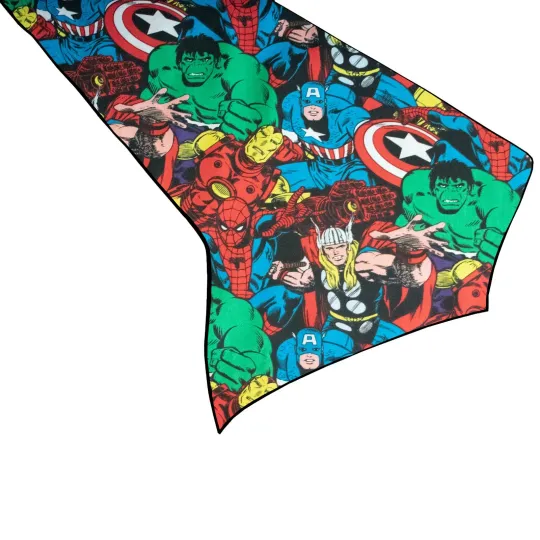 Discover Marvel Avengers Superhero Table Runner for Birthday Party Decorations