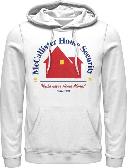 Fifth Sun Men's Home Alone McCallister Home Security Pull Over Hoodie