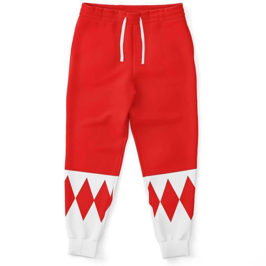 Discover MMPR 'Red Ranger' Fashion Joggers