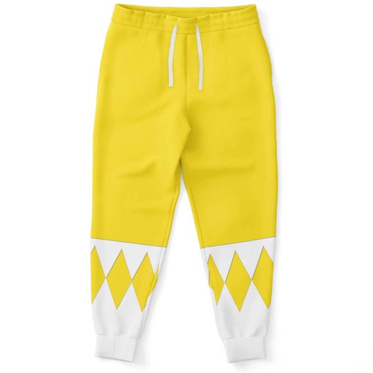 Discover MMPR 'Yellow Ranger' Fashion Joggers