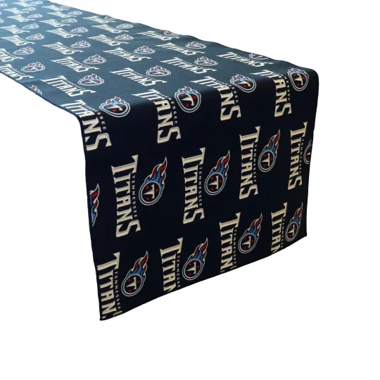 Discover Tennessee Titans Football Table Runner for Game Day Decor