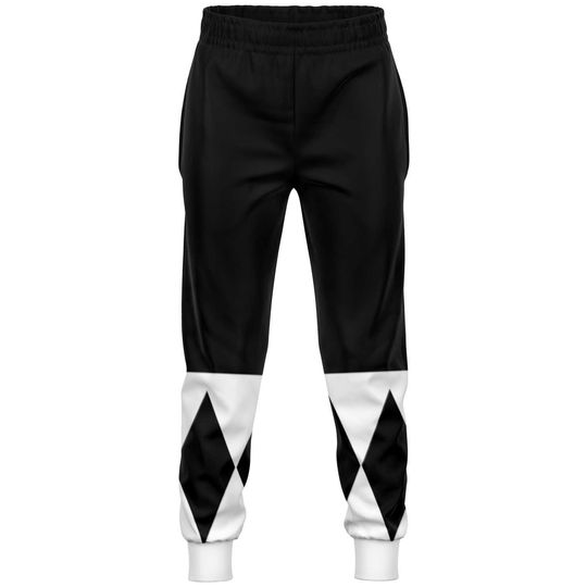 Discover MMPR Black Ranger Joggers