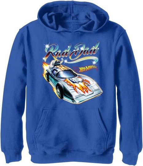 Discover Fifth Sun Hot Wheels Boys' Rad Dad Pullover Hoodie