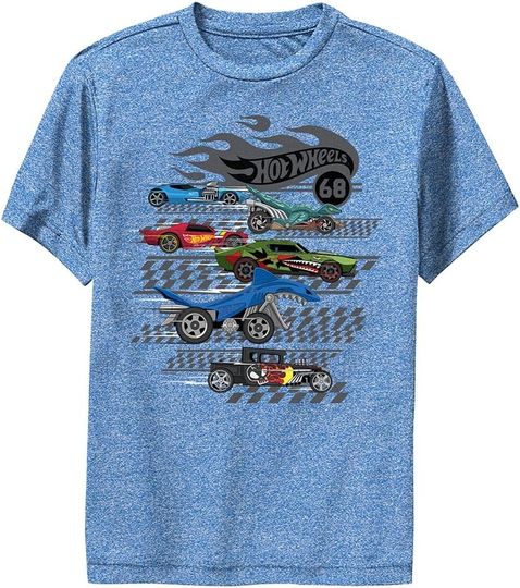 Discover Fifth Sun Hot Wheels Hw Line Up Sg Boys Short Sleeve Performance Tee Shirt