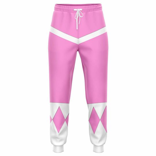 Discover MMPR 'Pink Ranger' Fashion Joggers