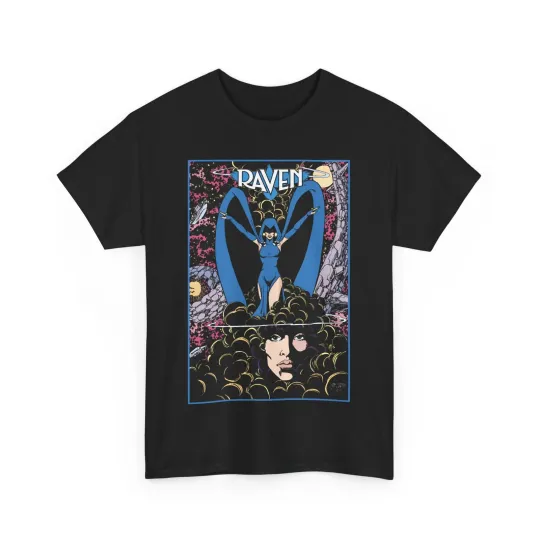 Discover Raven T-Shirt - New Teen Titans - George Perez Art - Trigon, Azarath - DC Comics