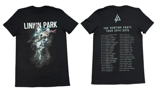 Discover Vintage Linkin Park 2014-2015 The Hunting Party World Tour T-Shirt