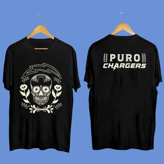 Discover Los Angeles Chargers Puro Charger Foundation Unisex T-Shirt