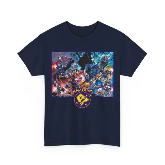 Discover Amalgam T-Shirt - DC Vs Marvel Comics - 1990s - Jim Lee Art - Dark Claw, Amazon