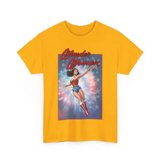 Wonder Woman '77 T-Shirt - Lynda Carter - DC Comics - 1970s TV - Diana Prince