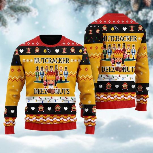 Nutcracker Ugly Christmas Ugly Sweater, Chinoiserie Nutcracker Ugly Sweatshirt, Merry Christmas Shirt, Christmas Gift