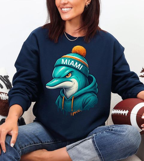 Discover Miami Football Mascot Sweatshirt, Miami Game Day Shirt and Sweatshirt