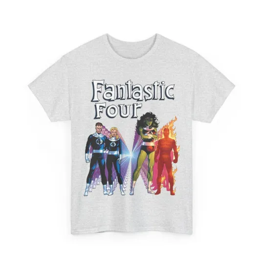 Discover Fantastic Four T-Shirt - John Byrne Art - She-Hulk, Reed Richards, Human Torch