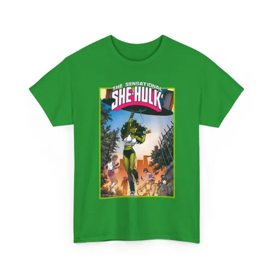 Discover Sensational She-Hulk T-Shirt - John Byrne Art - Jennifer Walters - Marvel Comics