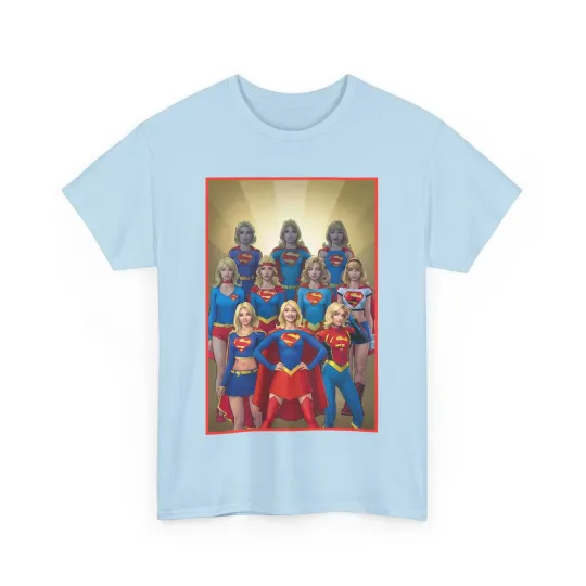 Supergirl Through the Ages T-Shirt - Nicola Scott Art - Kara - DC Comics