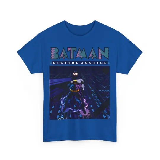 Batman Digital Justice T-Shirt - Pepe Moreno Computer Art - DC Comics