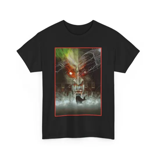 Discover Batman: Arkham Asylum T-Shirt - Dave McKean Art, Joker - DC Comics Graphic Novel