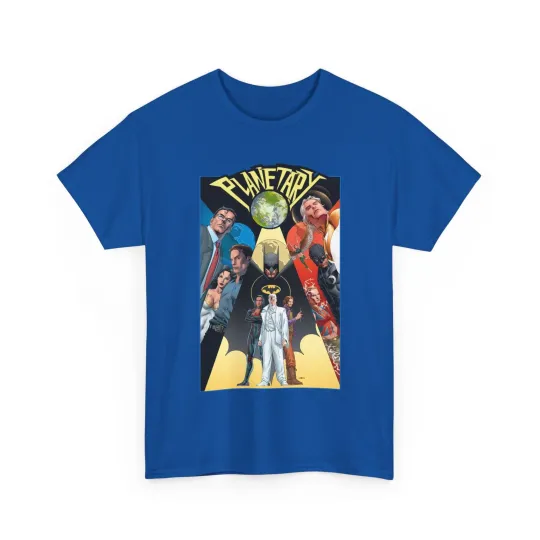 Planetary T-Shirt - DC Comics/Wildstorm - Crossing Worlds - John Cassaday