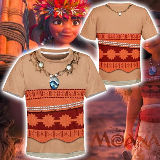 Discover Moana Princess Halloween Costume Hoodie