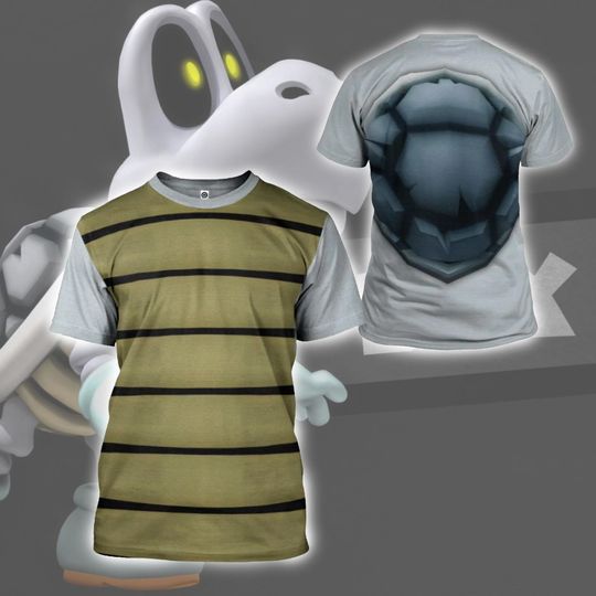 Discover Dry Bones Mario All-Over Print 3D T-Shirt, Cosplay Matching Tee, Halloween Family Group T-Shirt