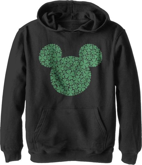 Discover Fifth Sun Boys' Mickey Clover Fill Hoodie