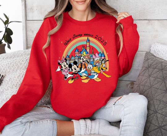 Discover Disneyland 2025 Sweatshirt, Walt Disney World Shirt, Disney Vacation Toddler Sweatshirt, Disney Trip Kids Sweater, Disney Family Trip 2025