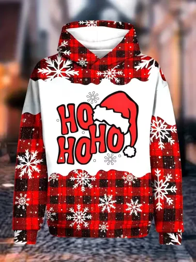 Discover Ugly Christmas 3D Hoodie – Unisex Pullover, Funny Holiday Knit Print Party