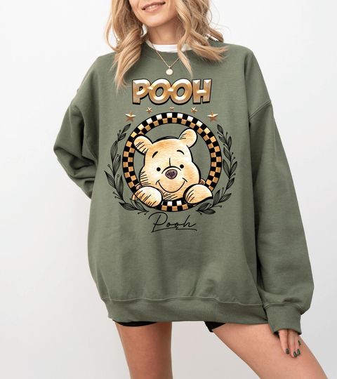 Discover Winnie The Pooh And Friends Sweatshirt, Winnie The Pooh Sweatshirt, Tigger Eeyore Shirt, Winnie The Pooh Disneyworld Family Matching Sweater