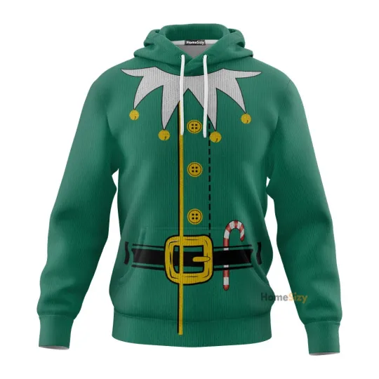 Discover Elf Christmas   Christmas Gift For Adults   Cosplay Costume 3D Hoodie QT309213