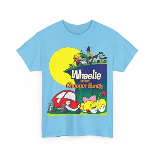 Discover Wheelie & the Chopper Bunch T-Shirt - Hanna-Barbera Cartoon