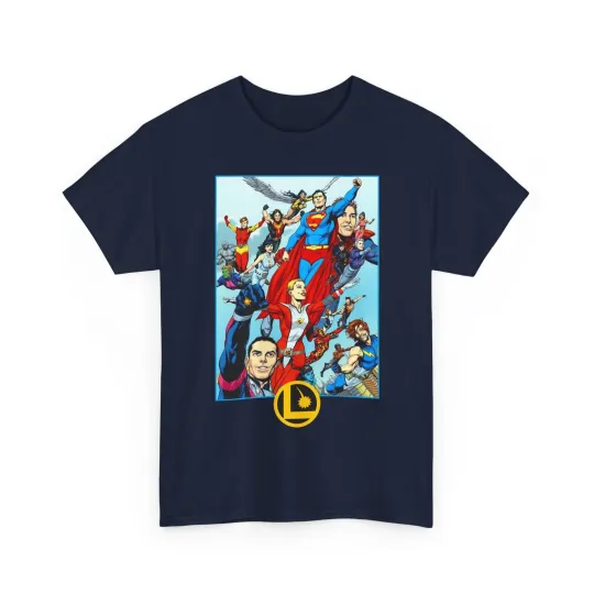 Discover Superman & Legion of Super-Heroes T-Shirt - Gary Frank Art - Brainiac 5