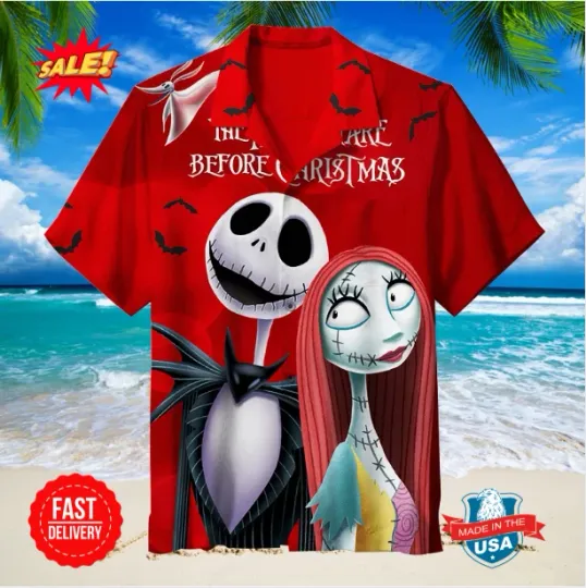 Discover The Nightmare Before Christmas | Halloween Hawaiian Shirt
