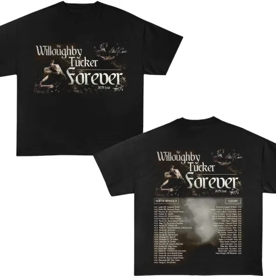 Discover Ethel Cain 2025 Tour Music T-Shirt, The Willoughby Tucker Forever Tour Tee