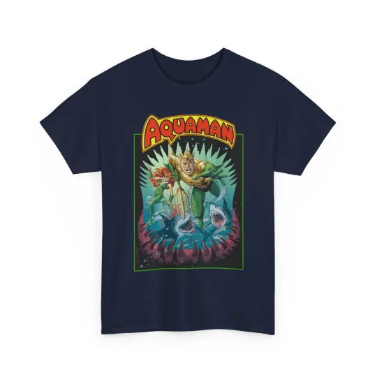 Aquaman T-Shirt - José Luis García-López Art - DC Comics 80th Anniversary Cover