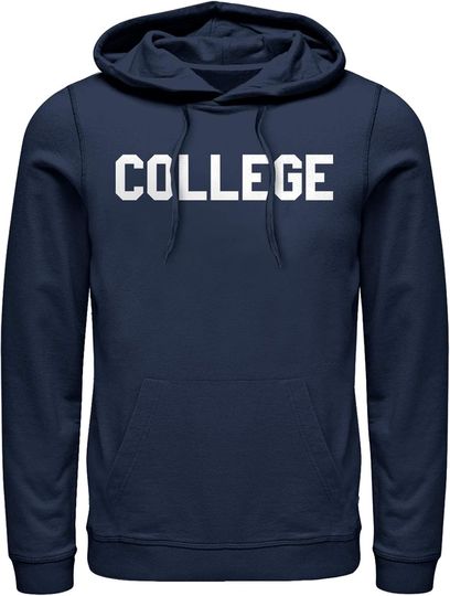 Fifth Sun Men's Animal House College Text Pull Over Hoodie