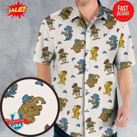 Cap'n Crunch cereal universe Hawaiian Shirt