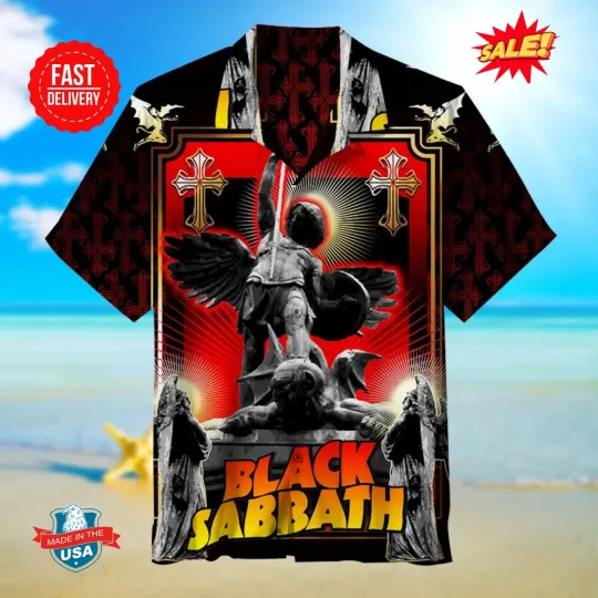 Discover Black Sabath | Unisex Hawaiian Shirt