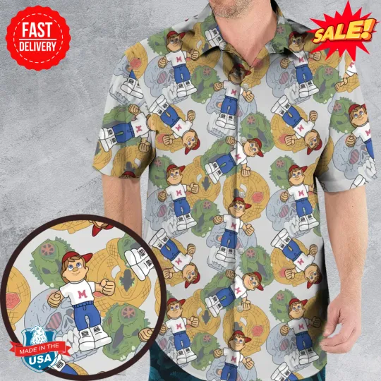 Discover Mighty Max Monster Hawaiian Shirt